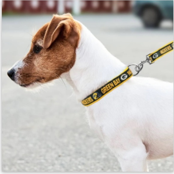 NFL Green Bay Packers Dog Collar - Heavy-Duty, Durable & Adjustable, Size Large - Picture 4 of 14